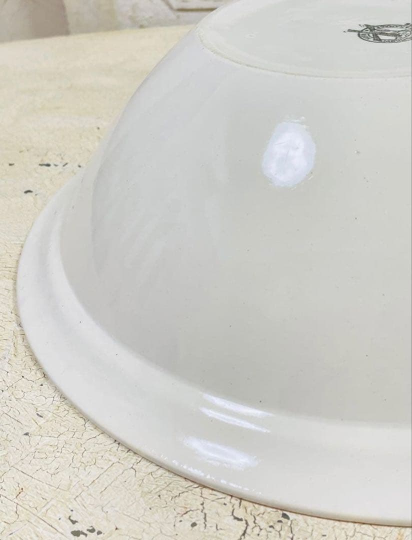 フランスアンティーク　ムーラン・デ・ルー窯　ボウル