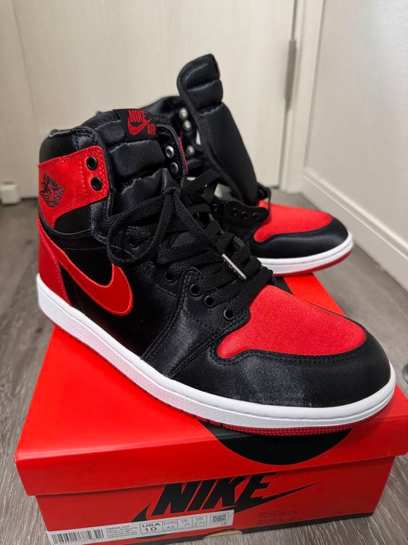 NIKE AJ1 HI OG サテンブレッド 27cm 新品