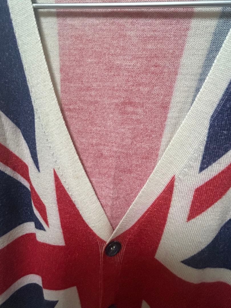 今日までの価格★D&G ユニオンジャック カーディガン　Mサイズ
