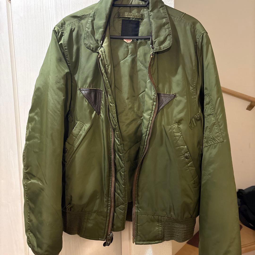 フライトジャケットB-15Aオリーブカラー