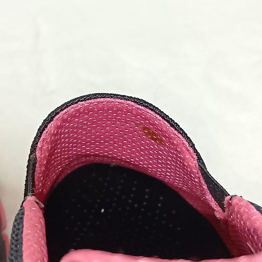 PRADA プラダメッシュスリッポンスニーカー黒ピンク25〜25.5