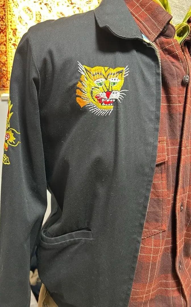 戦*翼様 現行¥82800 リアルマッコイズ　ベトジャン　スーベニアジャケット