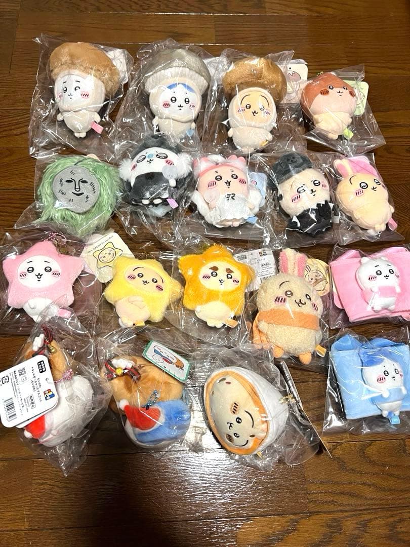 ちいかわマスコット18個セット