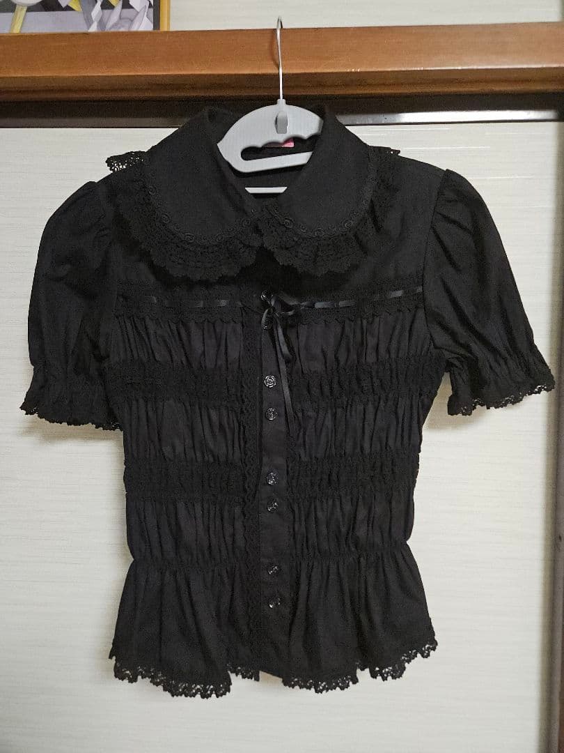 BABY シャーリングブラウス