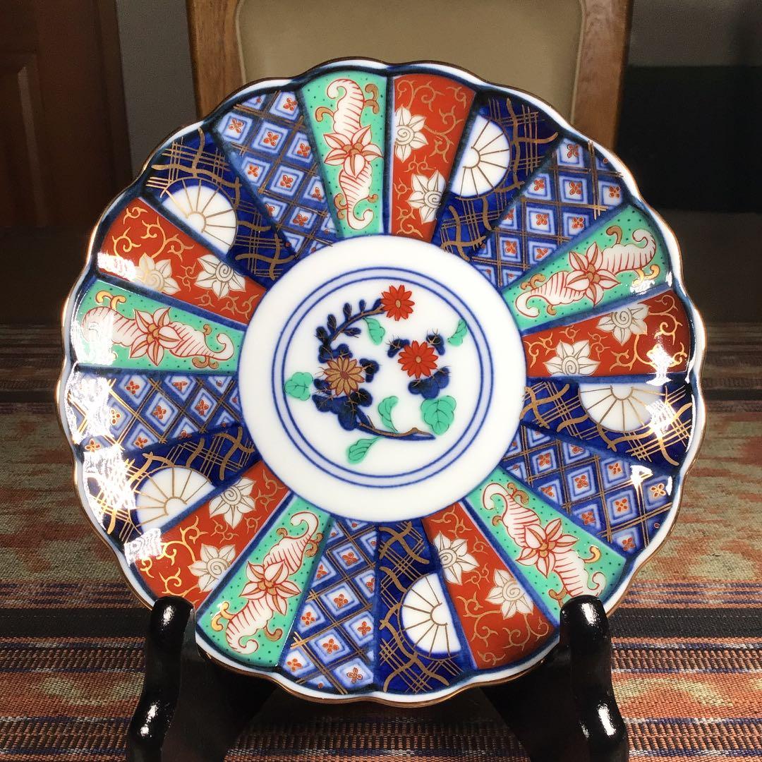 『楽しいうー特価』　有田焼　葵　琳派古伊万里　銘々皿　5枚