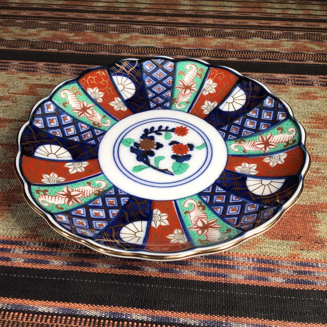 『楽しいうー特価』　有田焼　葵　琳派古伊万里　銘々皿　5枚