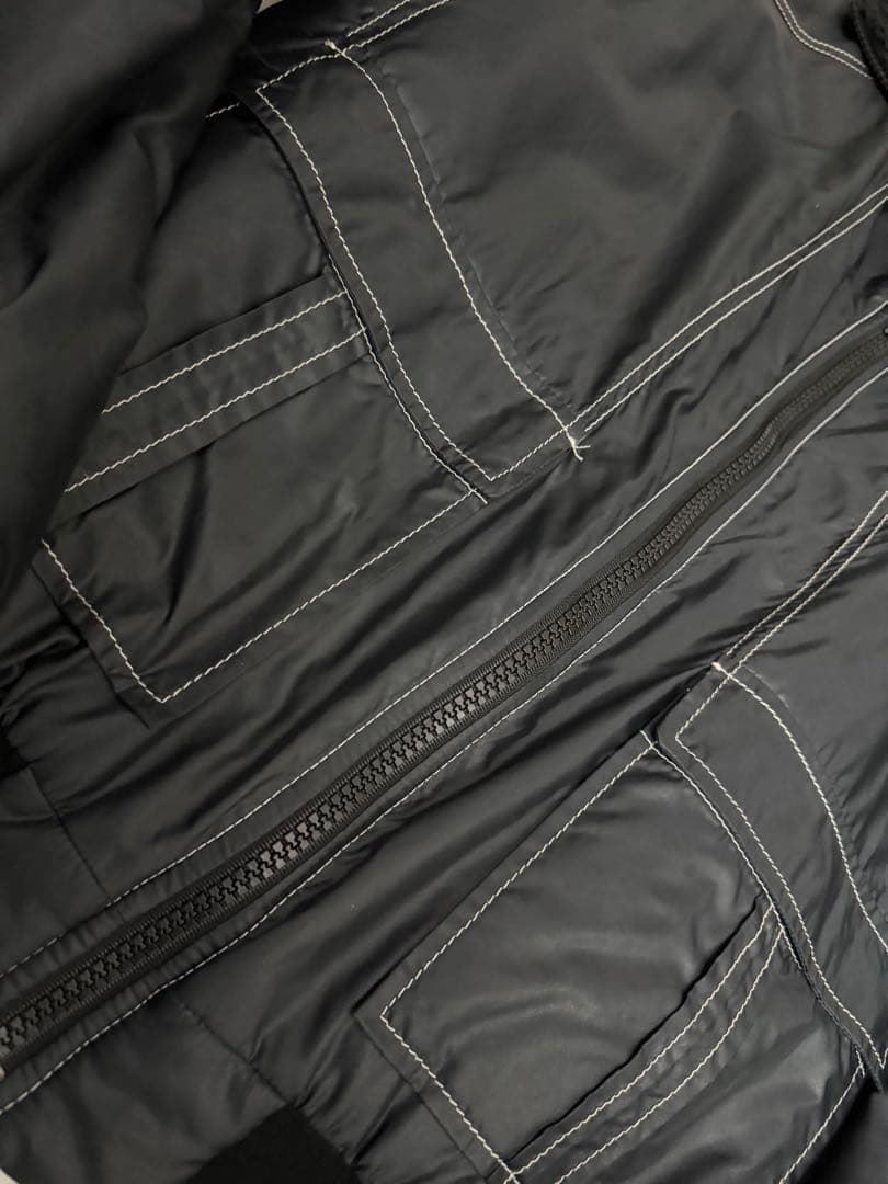 Maison Martin Margielaブラックボアブルゾン 50