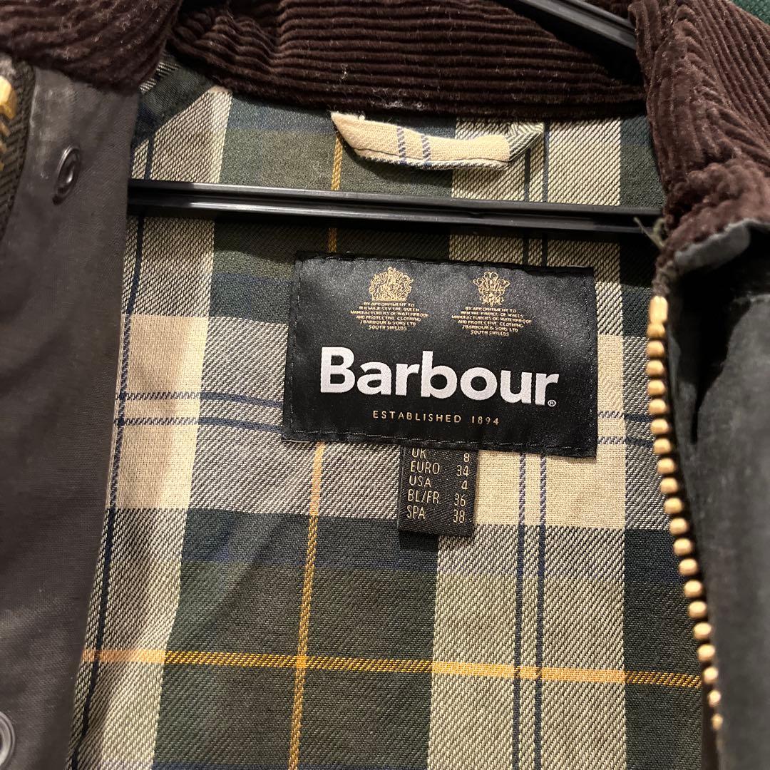 ⭐︎新品未使用/美品⭐︎ Barbour バーレー　36 コート　ピンバッジ付き