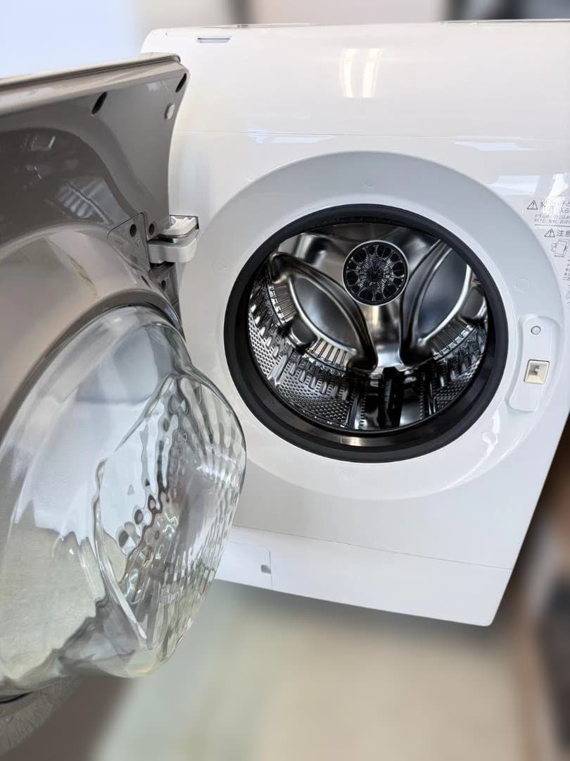 未使用 シャープ ドラム式洗濯機 洗濯 12kg 乾燥 6kg 左開き