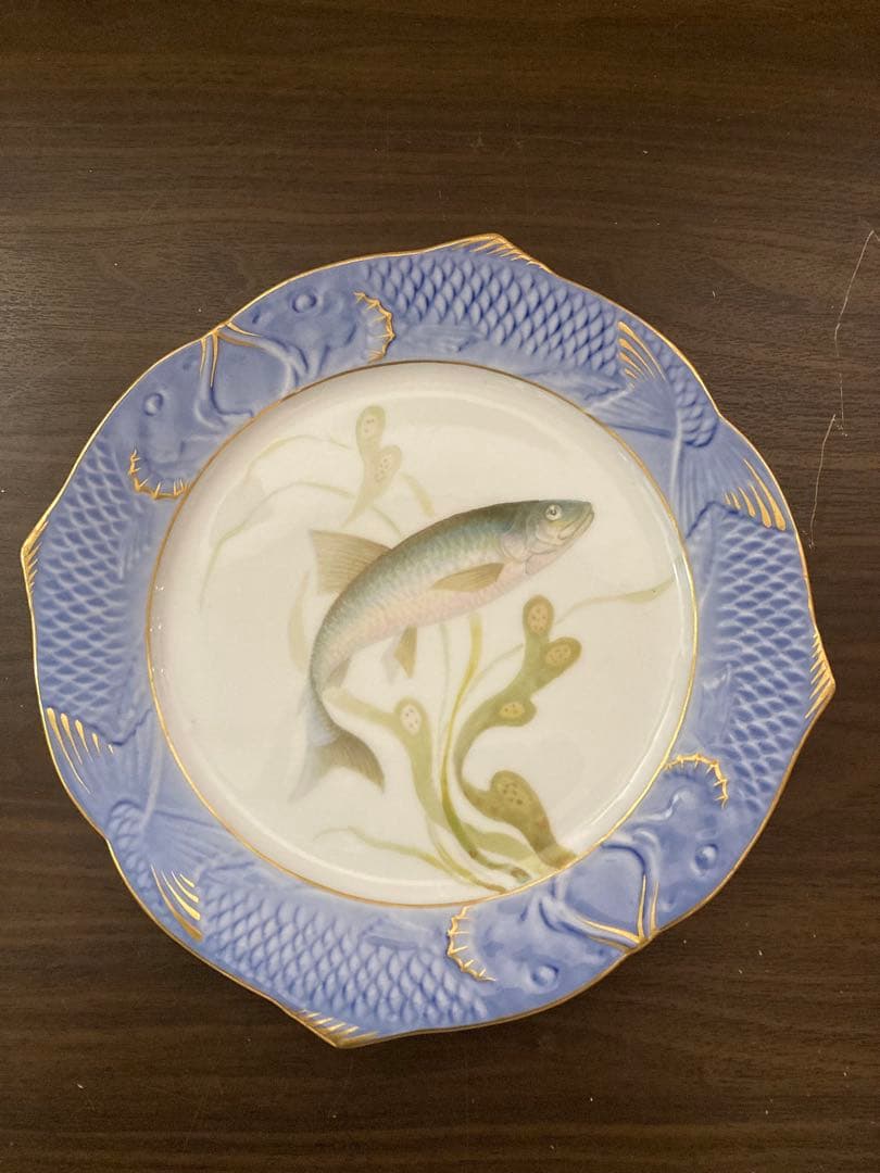 ロイヤルコペンハーゲン　ブルーフィッシュ　プレート　皿　M957