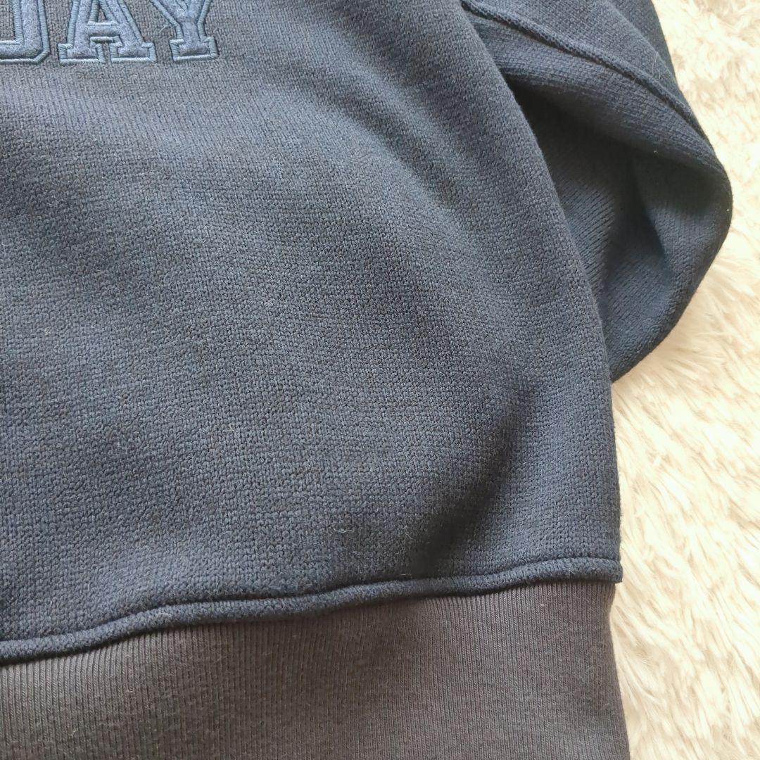 希少 VAN jac トラックジャケット ニット 背面アーチロゴ フルデコ L