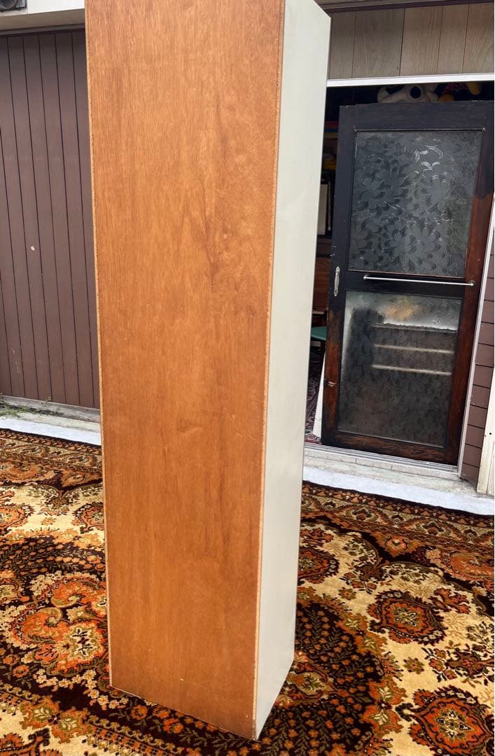 おがちよ＊食器棚 飾り棚 縦型 昭和レトロ レトロポップ 当時物インテリア