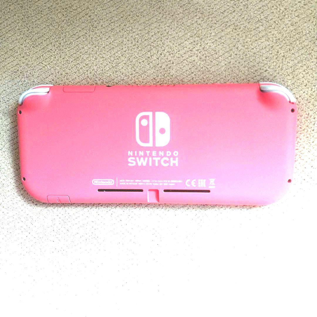 Nintendo Switch Lite コーラルピンク 本体 充電器付き
