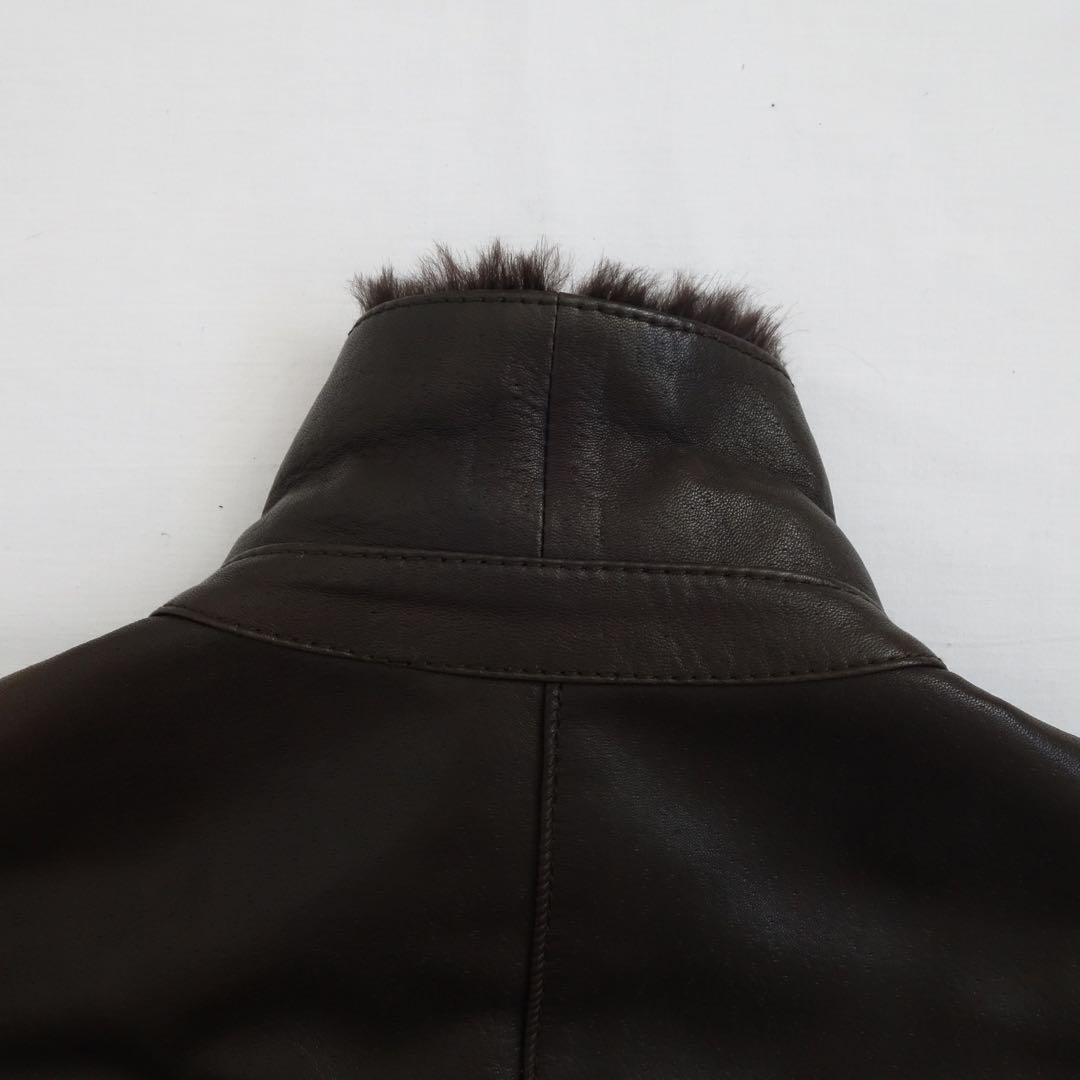 ジャケット・アウター salfra Fur Real Leather Bomber Jacket