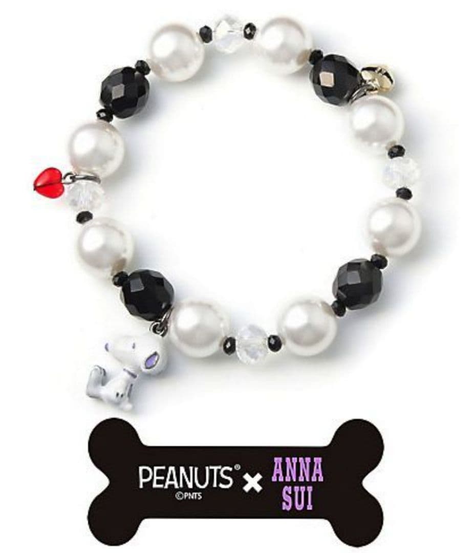 PEANUTS × ANNA SUI　ブレスレット　スヌーピー　アナスイ