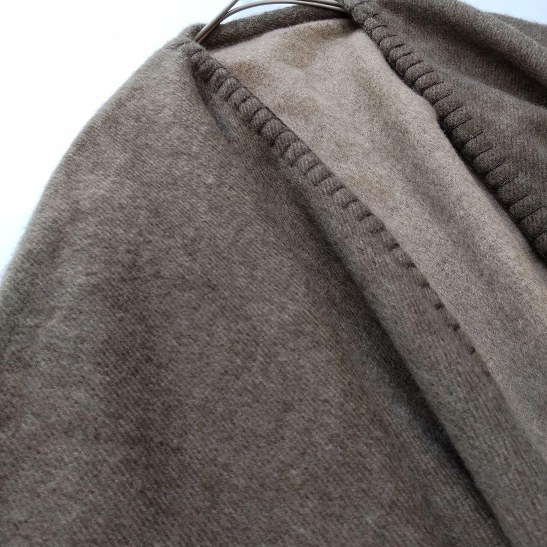 極美品 定価14.3万 アロンピ カシミヤ100% リバーシブル ケープ コート