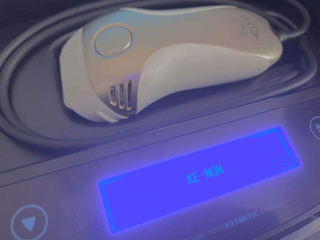 ケノン　KE-NON v7.0 フラッシュ式脱毛器