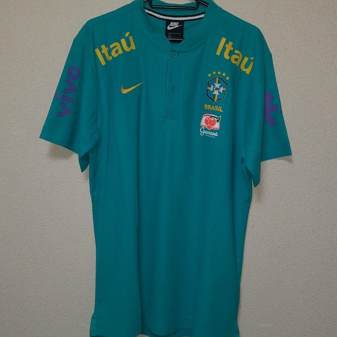 21/22ブラジル代表 トレーニングポロシャツ フルスポンサーモデル