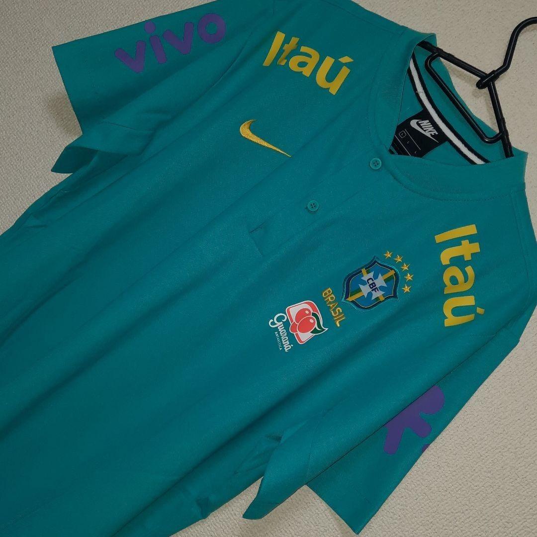 21/22ブラジル代表 トレーニングポロシャツ フルスポンサーモデル