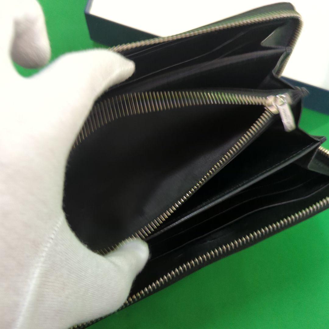 PELLE MORBIDA ブラック 長財布　Barca　ラウンドファスナー