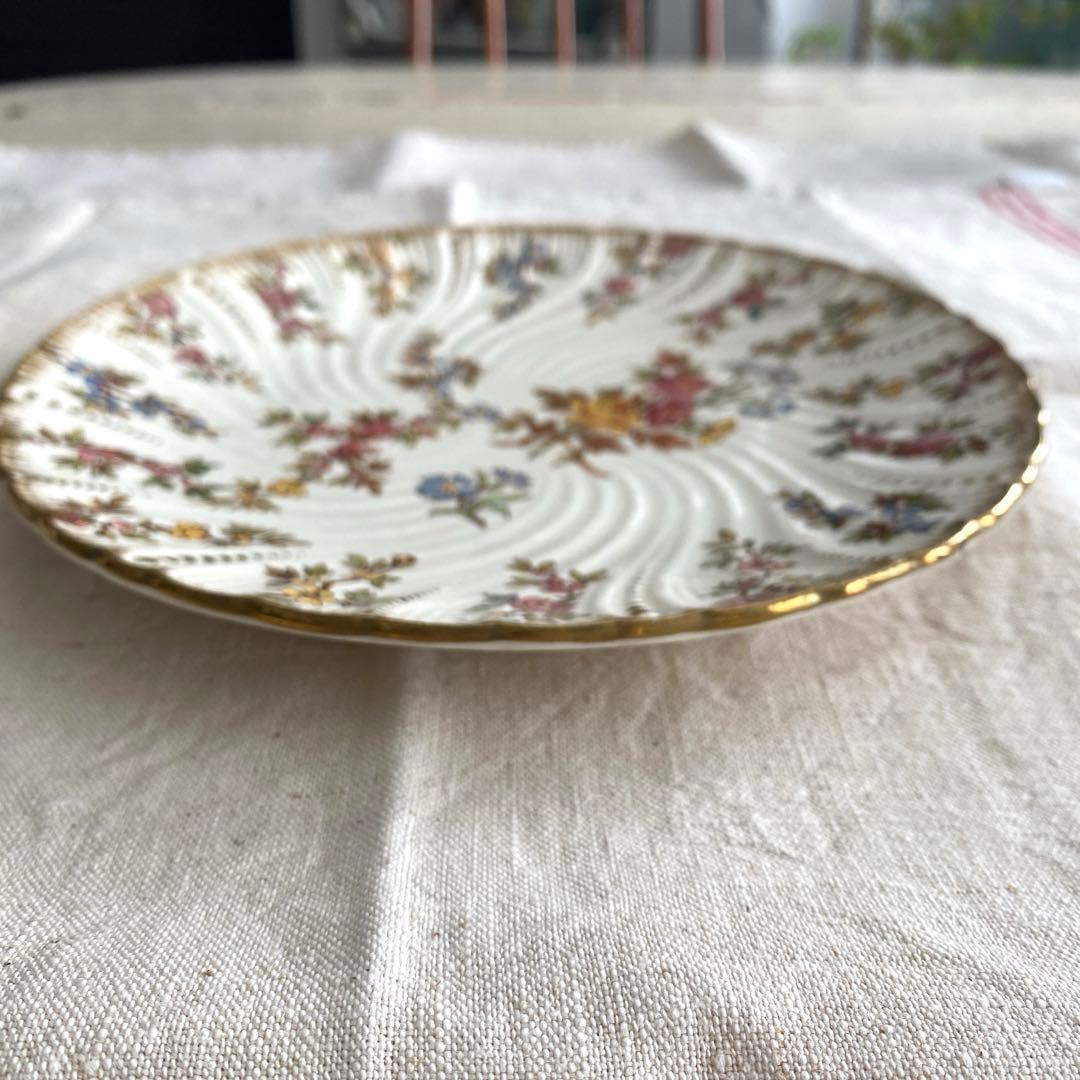 Sarreguemines　ルイ15世　プレート　フランスアンティーク【A】