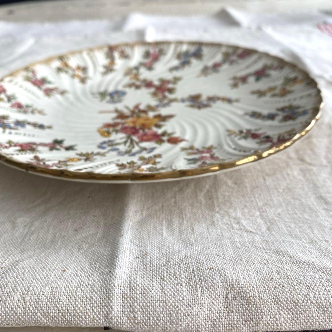 Sarreguemines　ルイ15世　プレート　フランスアンティーク【A】