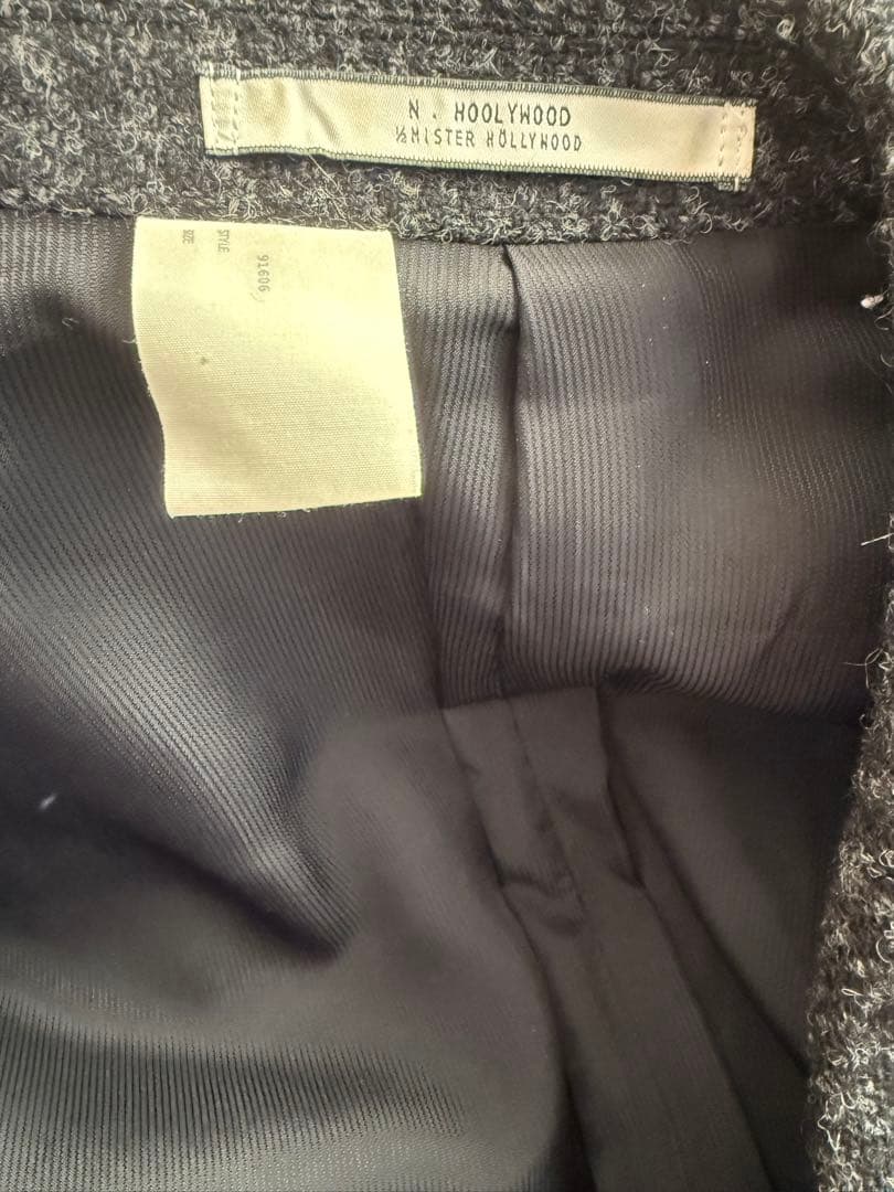 N.HOOLYWOOD × HarrisTweed コート　38