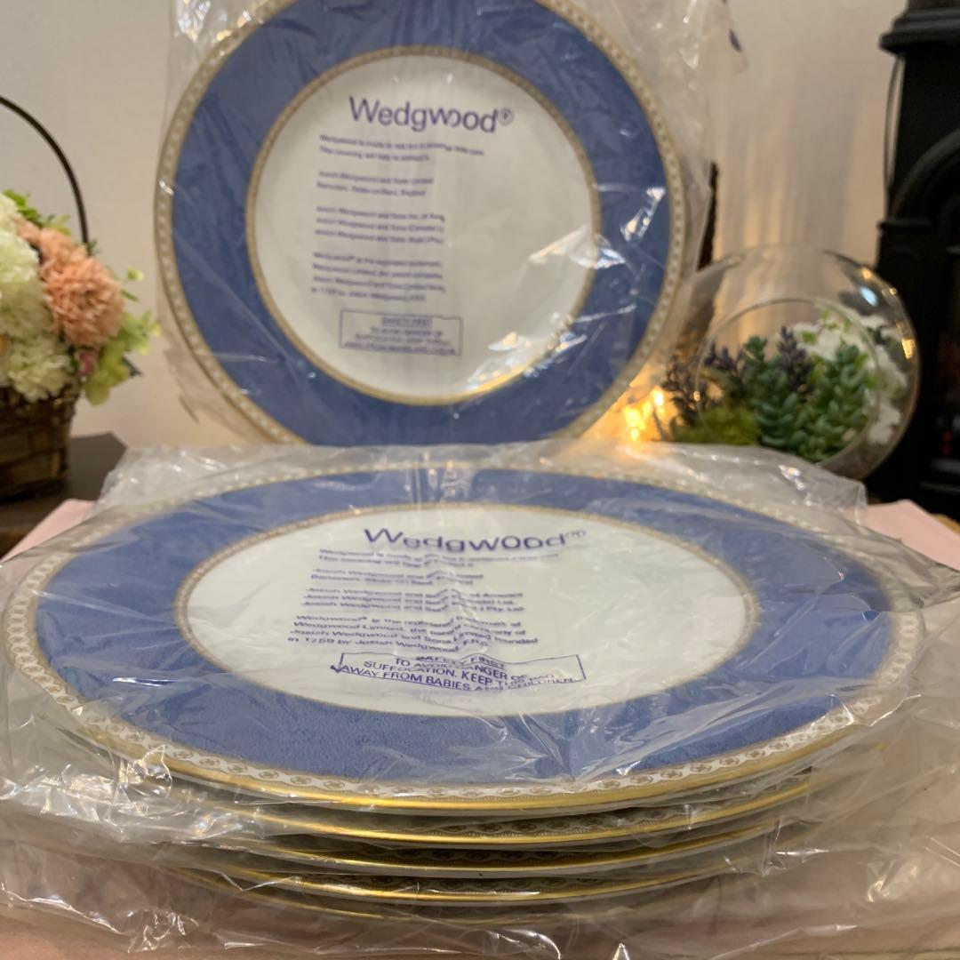 ウェッジウッド ユーランダー　パウダーブルー 27.5cm ディナープレート