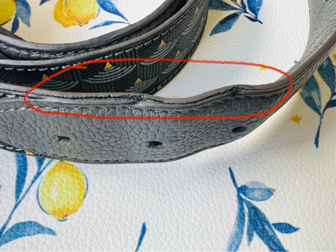 FAURE LE PAGE レザー ベルト 約104cm