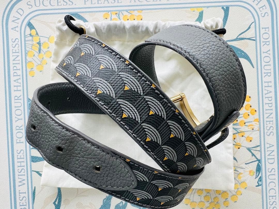 FAURE LE PAGE レザー ベルト 約104cm