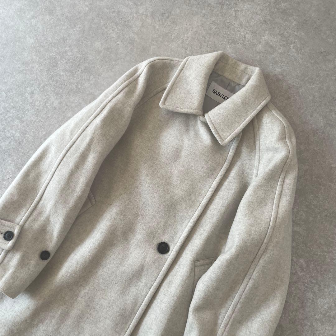 美品【定価5.7万】BABYLONE バビロン ステンミドルコート