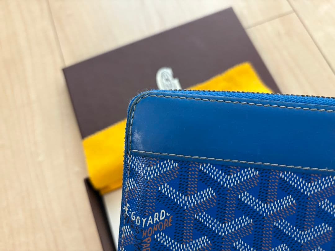 Goyard ブルー 長財布
