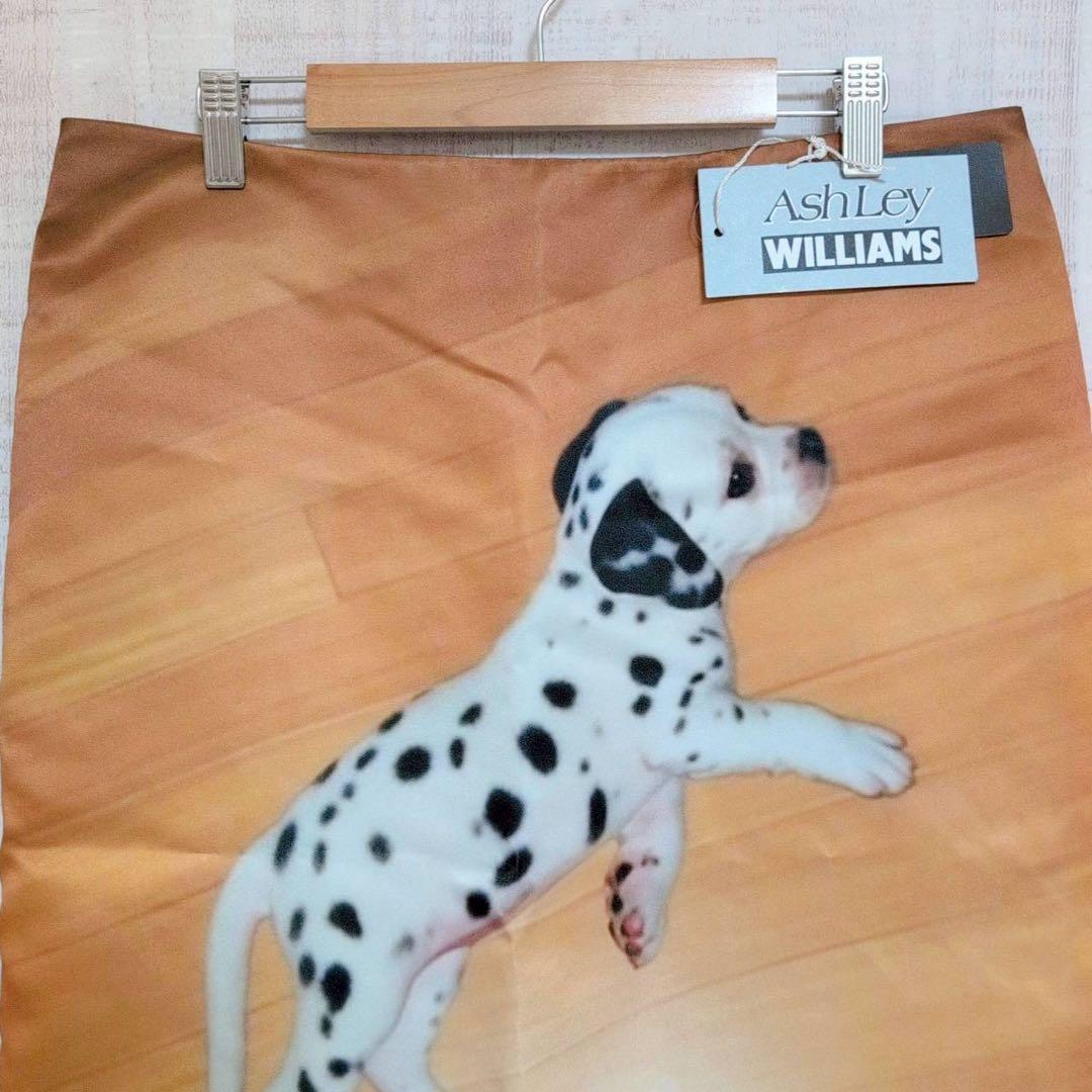 【新品】 アシュリーウィリアムズ ダルメシアン 個性的 タイトスカート