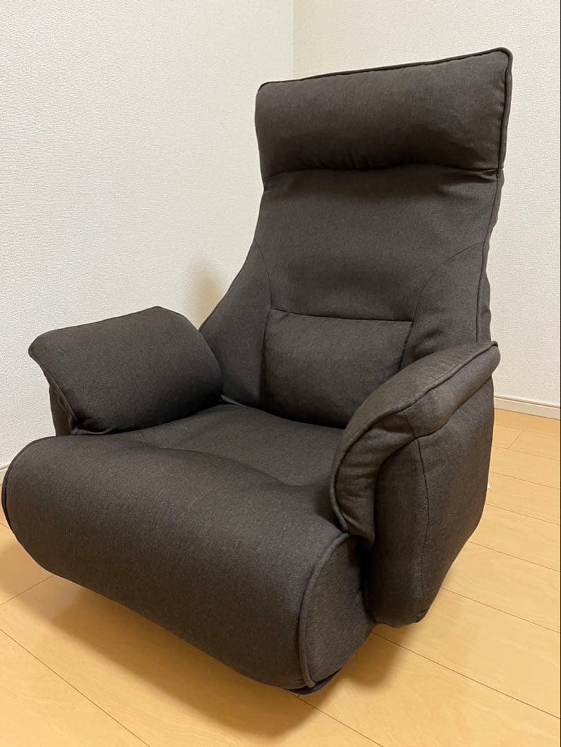 【ほぼ新品】14段階リクライニング回転座椅子