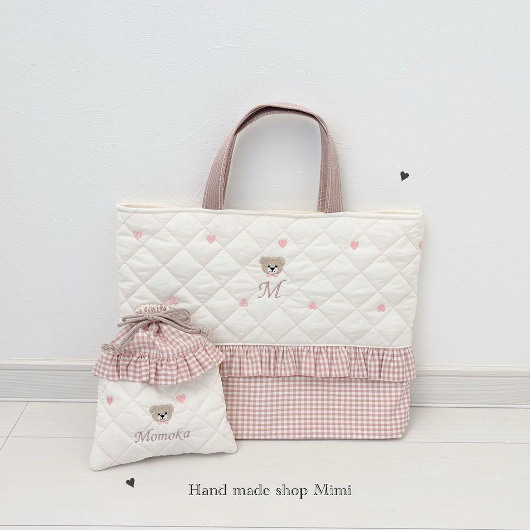 手提げ・レッスンバッグ・入園グッズ natsumi