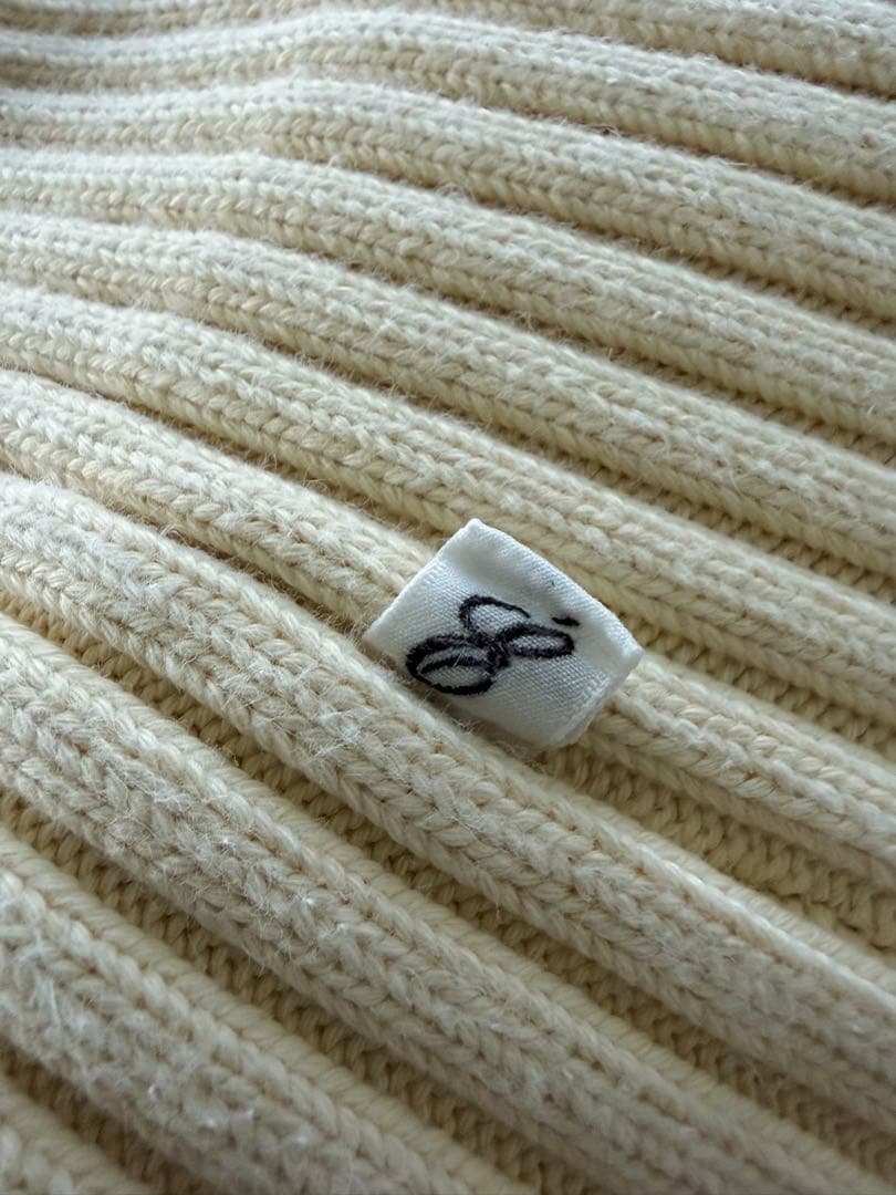 イデー プーフ IDEE PUUF White×Black MIX