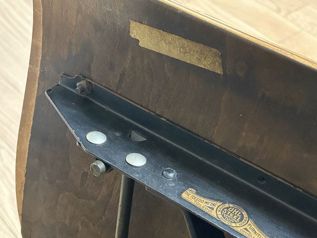 40s ビンテージ アンティーク TOLEDO トレド ドラフティング チェア