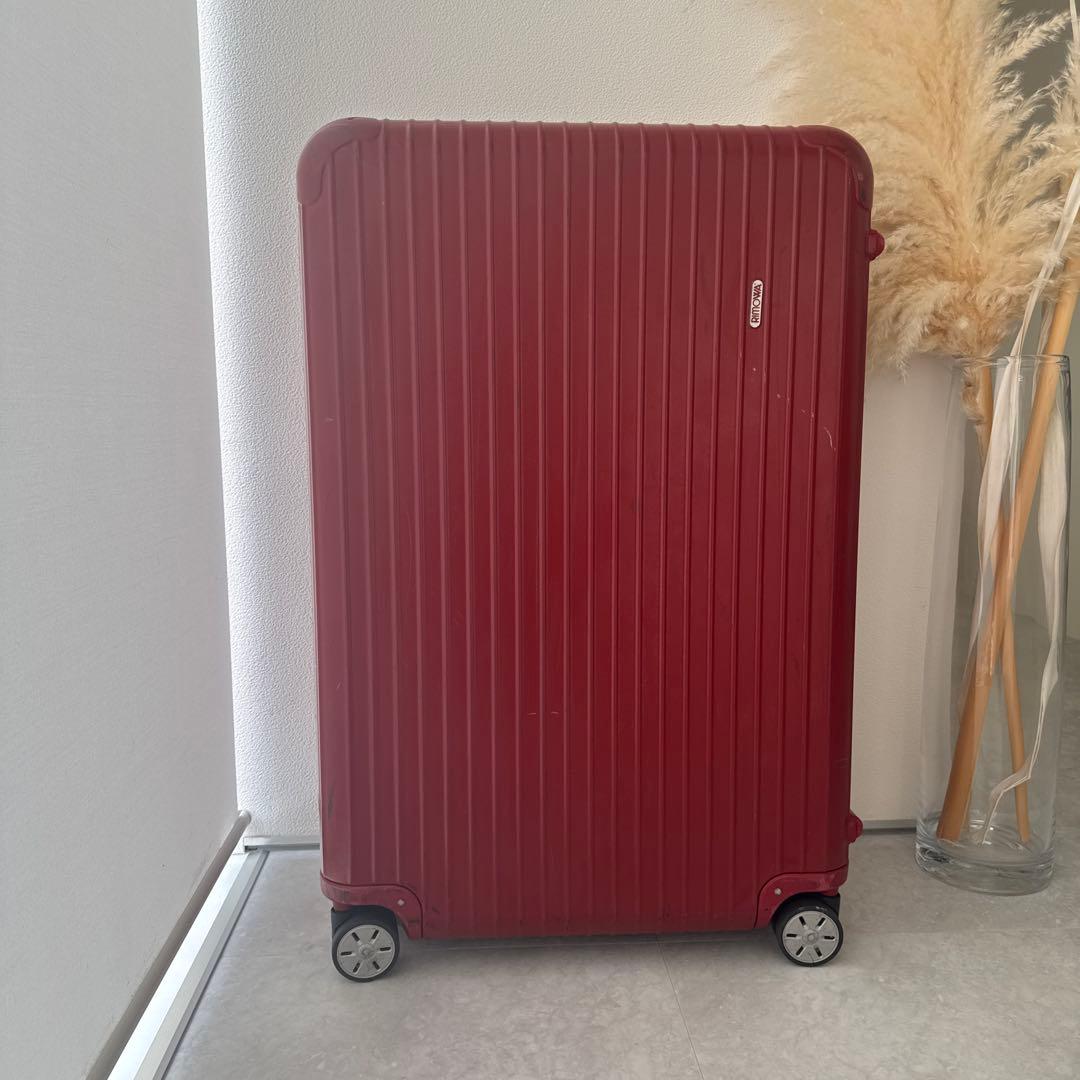 [廃盤モデル]RIMOWA 104リットル　レッド リモワ