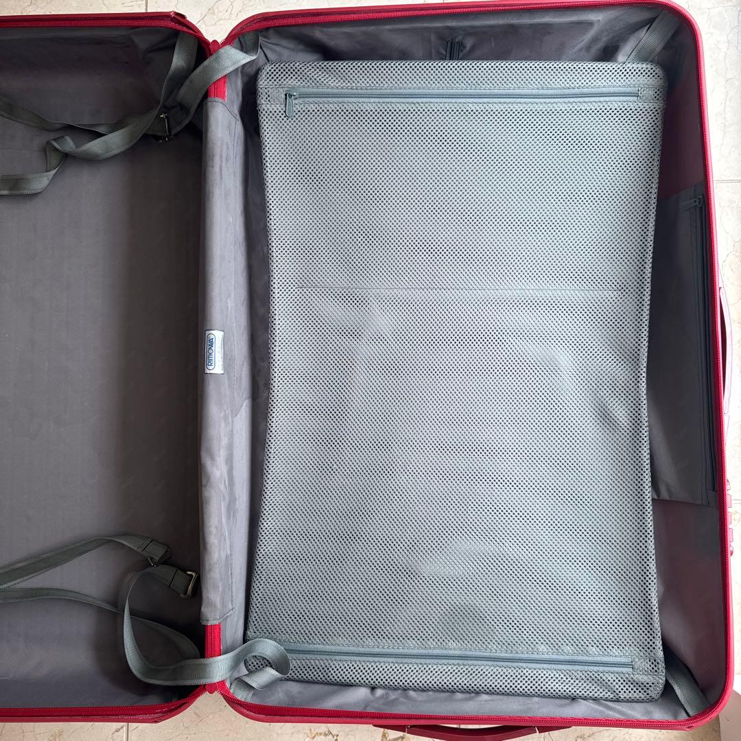 [廃盤モデル]RIMOWA 104リットル　レッド リモワ