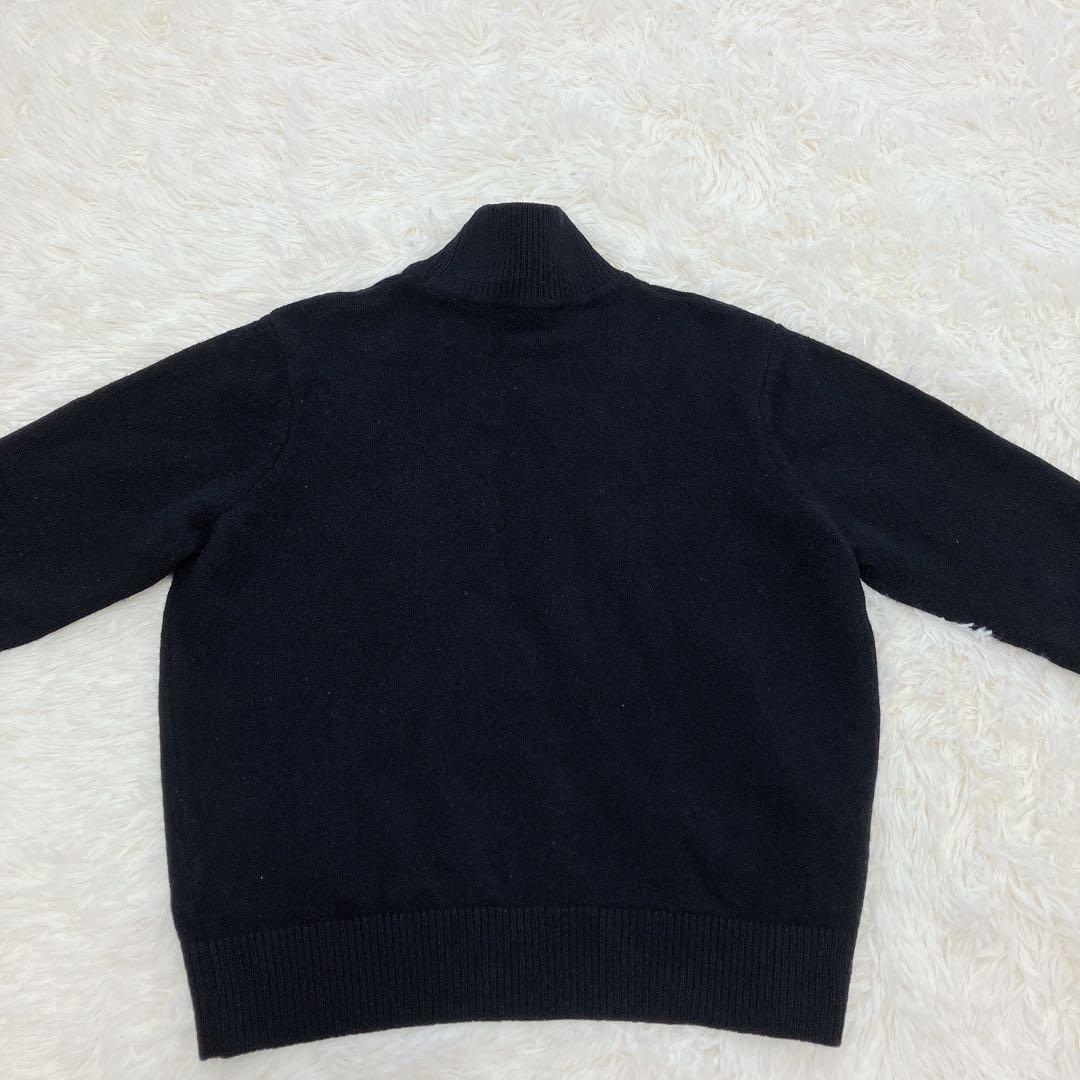 メゾンキツネ 22FW ベイビーフォックス パッチ レディース ニット ブラック