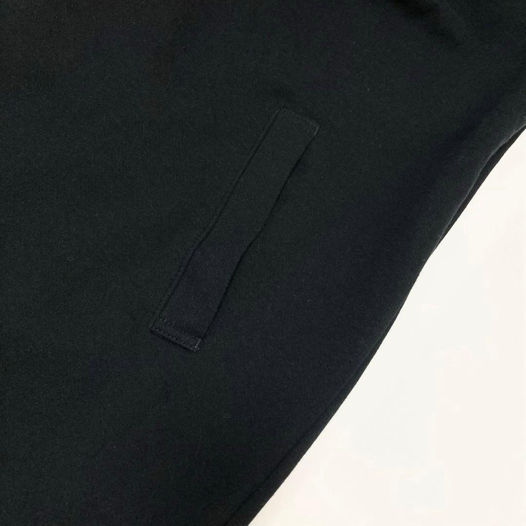 ヨウジヤマモト 23AW コットン フラシ ドレープ　ワンピース 黒2