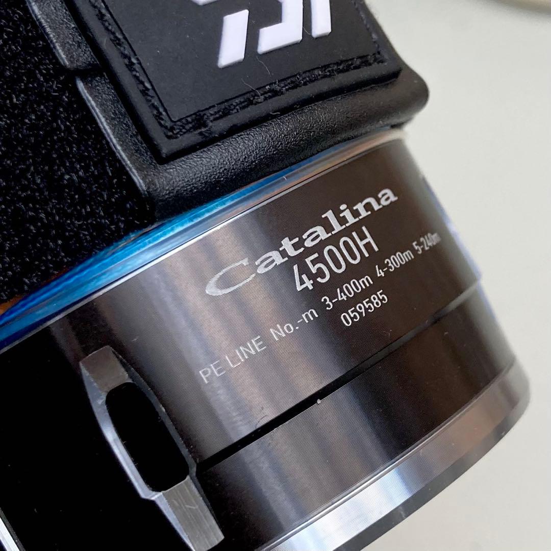 ダイワ CATALINA 4500H ライン スプール付 キャタリナ SWリール