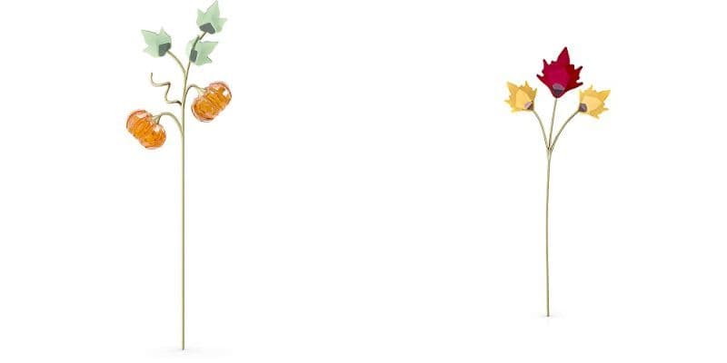 スワロフスキー ガーデンテイルズ　パンプキン　オータムリーフ2個セット