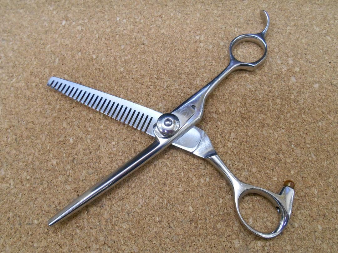 シザー　セニングシザー　MIZUTANI　BLACK SMITH　逆刃　特殊溝