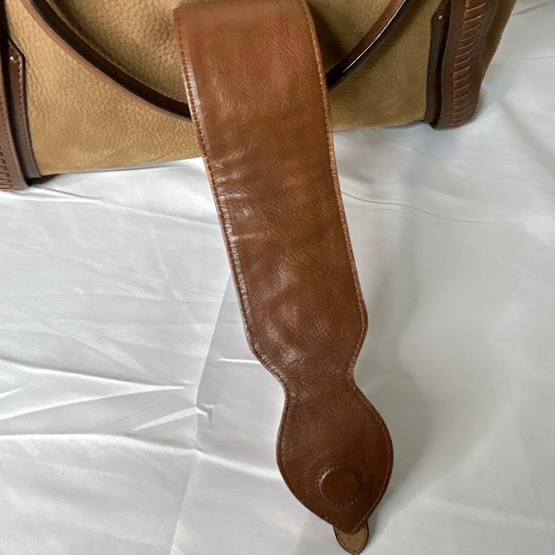 【レザー×ヌバック】COLE HAAN ボストンバッグ y2k ヴィンテージ