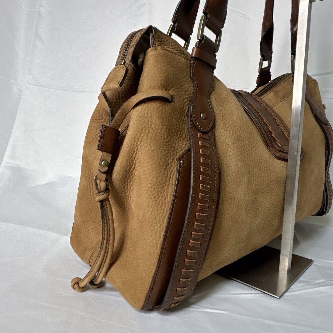 【レザー×ヌバック】COLE HAAN ボストンバッグ y2k ヴィンテージ