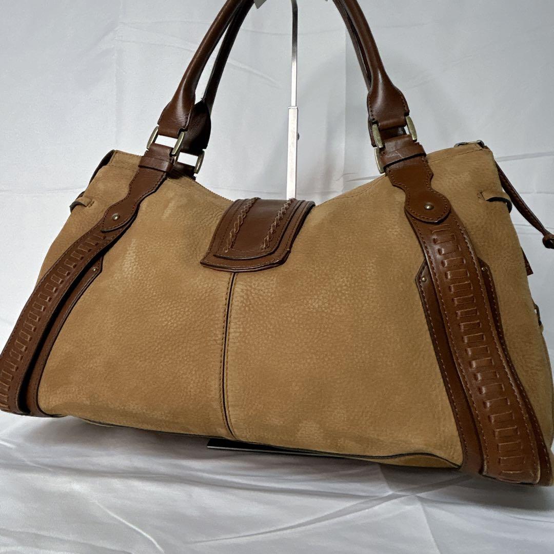 【レザー×ヌバック】COLE HAAN ボストンバッグ y2k ヴィンテージ