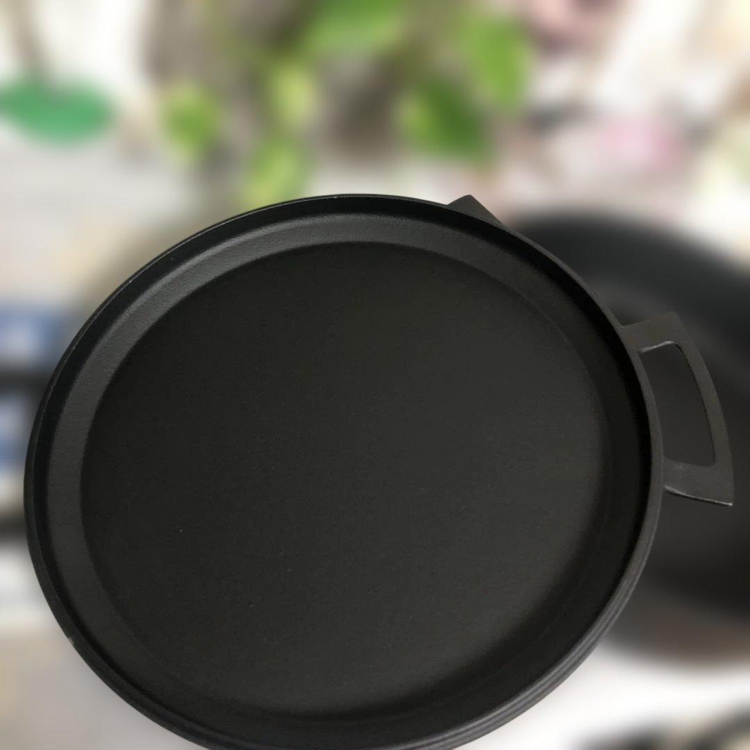 【未使用】ダッチオーブン・南部鉄器 　南部盛栄堂　OIGEN(及源鋳造)