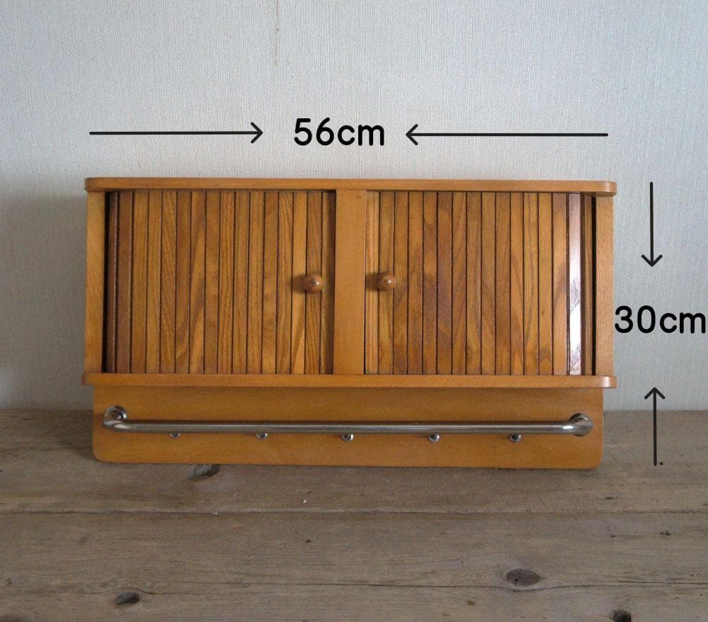 ウォールキャビネット　蛇腹扉　飾り棚　ブロカント　フランス　アンティーク