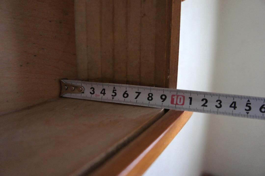 ウォールキャビネット　蛇腹扉　飾り棚　ブロカント　フランス　アンティーク